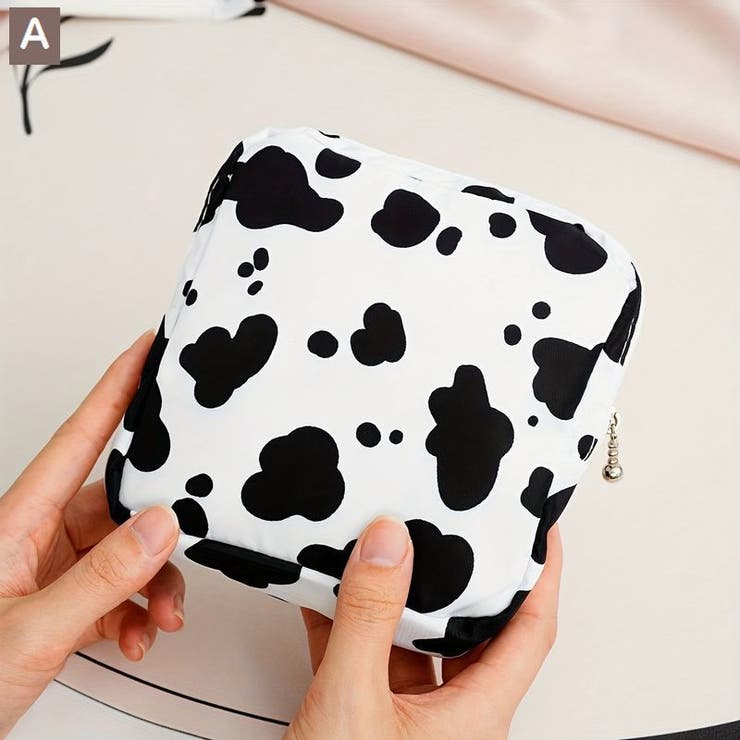 サニタリーポーチ 化粧ポーチ スクエアポーチ | PlusNao | 詳細画像5 