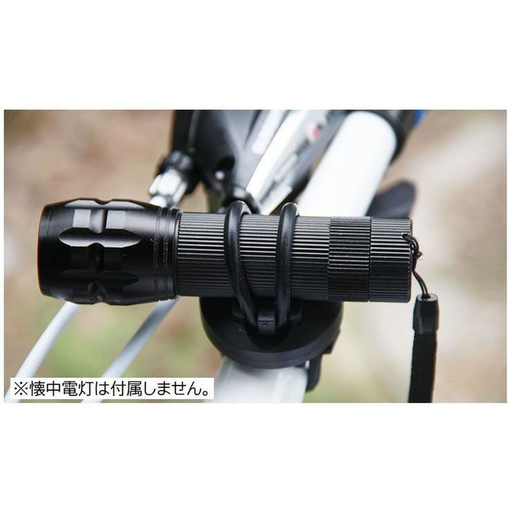 自転車用ライトホルダー 懐中電灯ホルダー 固定 | PlusNao | 詳細画像4 