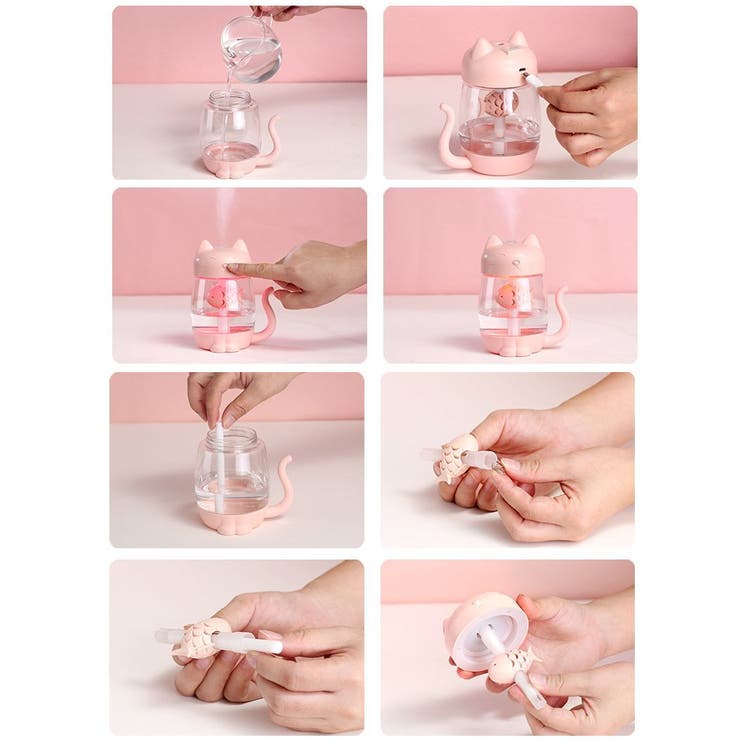 加湿器 USB 充電式 | PlusNao | 詳細画像9