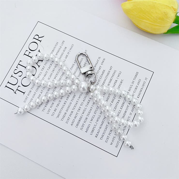 スマホチャーム パール調 リボンチャーム | PlusNao | 詳細画像2 