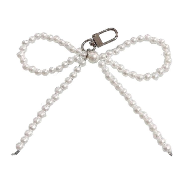 スマホチャーム パール調 リボンチャーム | PlusNao | 詳細画像9 