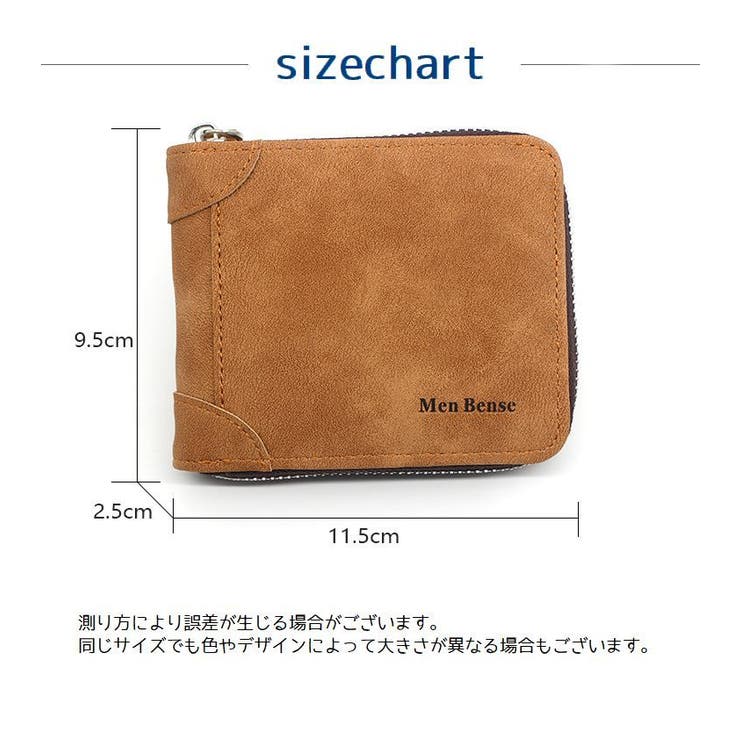 メンズ二つ折り財布 メンズウォレット 財布 | PlusNao | 詳細画像20 