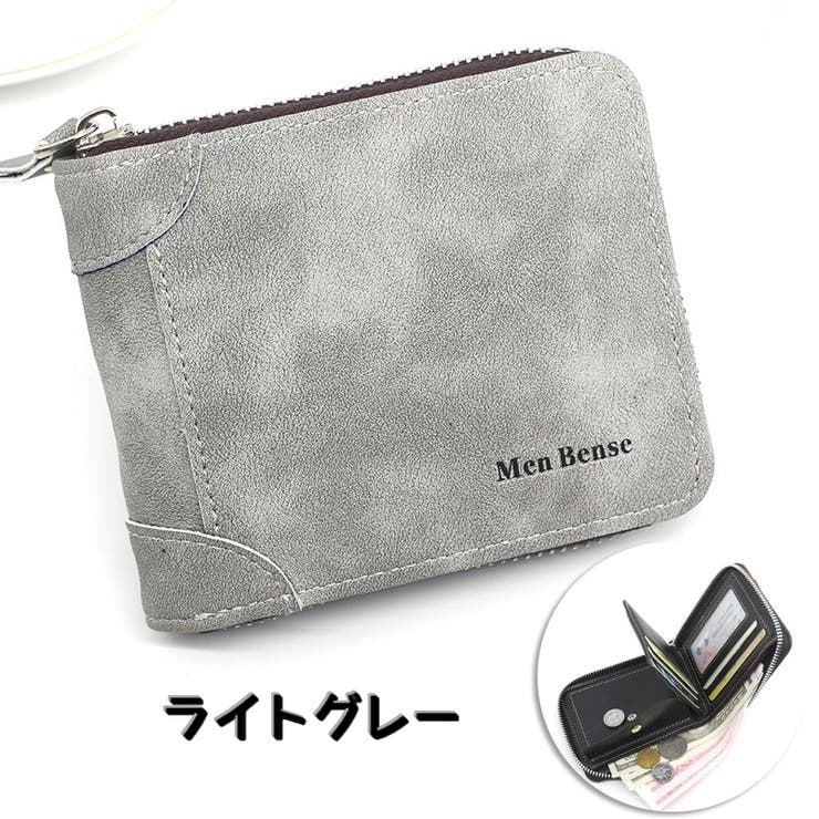 メンズ二つ折り財布 メンズウォレット 財布 | PlusNao | 詳細画像6 