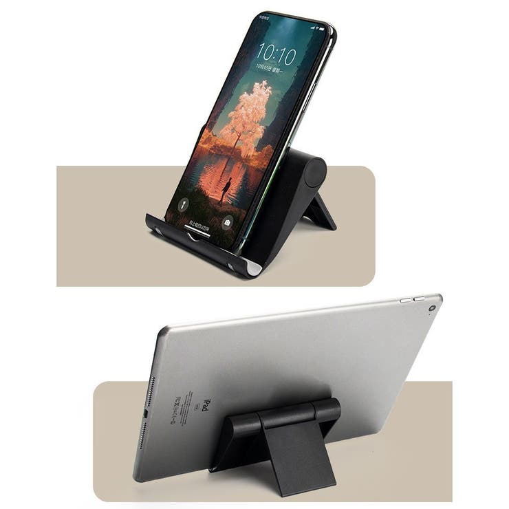 スマホスタンド タブレットスタンド 折りたたみ式 | PlusNao | 詳細画像3 