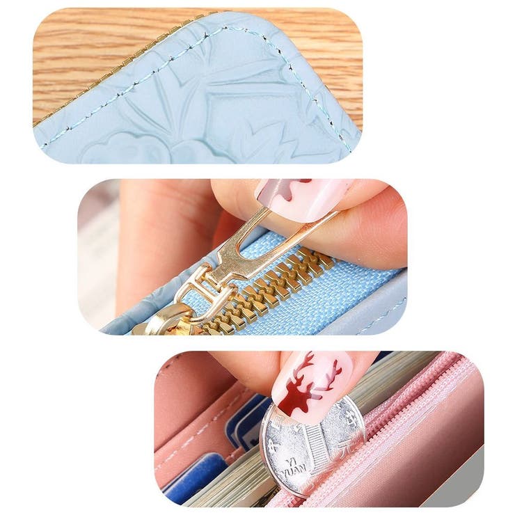 長財布 ロングウォレット ラウンドジップ | PlusNao | 詳細画像17 