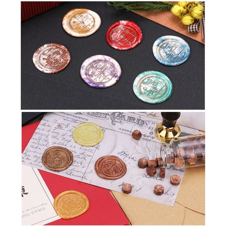 シーリングワックス 封蝋 シーリングスタンプ用品 | PlusNao | 詳細画像3 