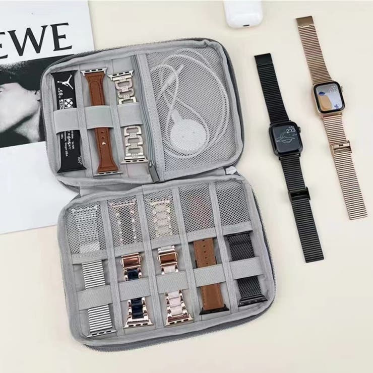 Apple Watchバンド用収納ケース ファスナー | PlusNao | 詳細画像2 