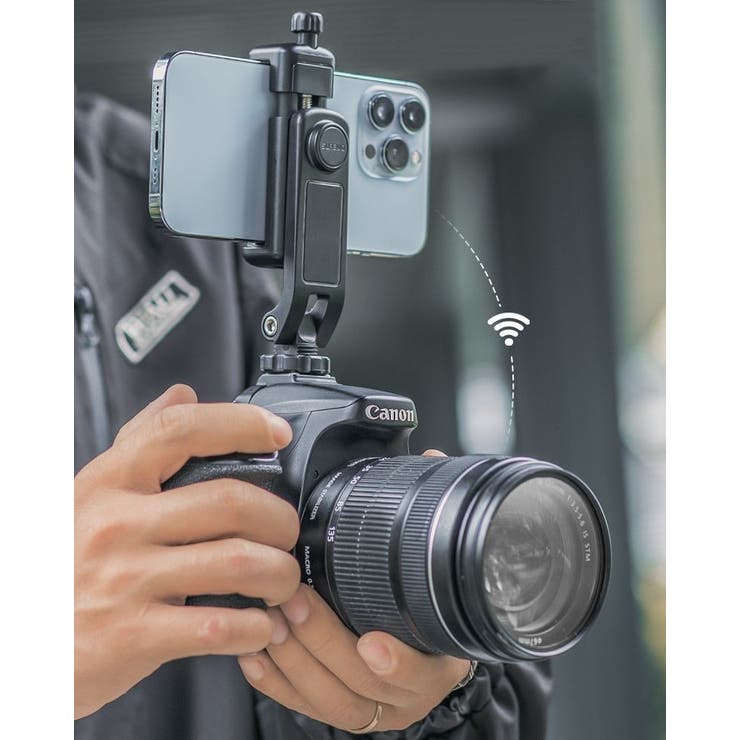スマホホルダー ホットシューマウントアダプター 電話クランプ | PlusNao | 詳細画像2 