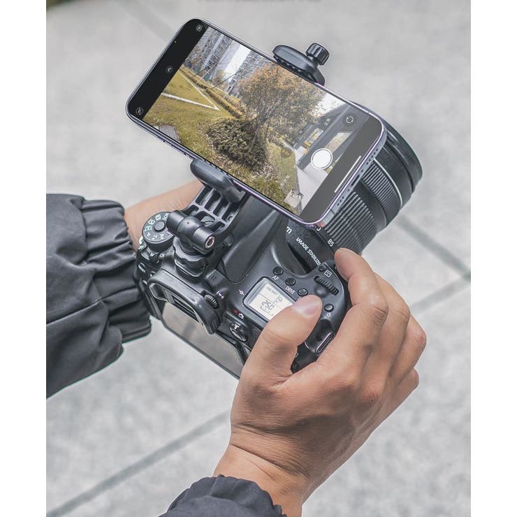 スマホホルダー ホットシューマウントアダプター 電話クランプ | PlusNao | 詳細画像3 