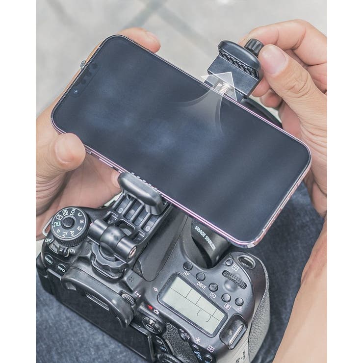 スマホホルダー ホットシューマウントアダプター 電話クランプ | PlusNao | 詳細画像5 
