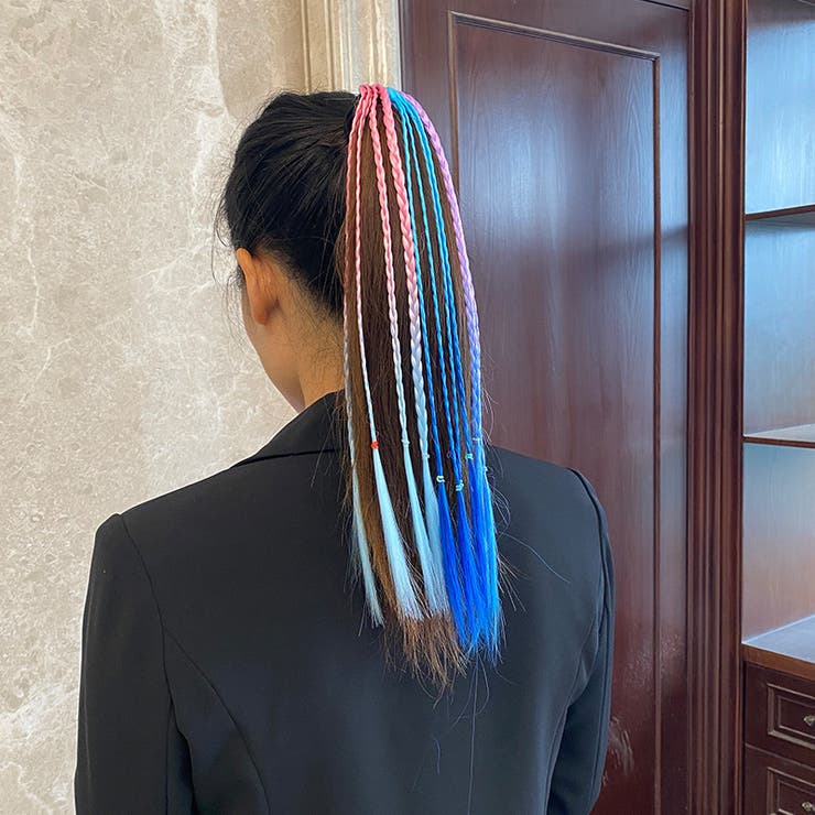 エクステ エクステンション ヘアゴム付き | PlusNao | 詳細画像3 