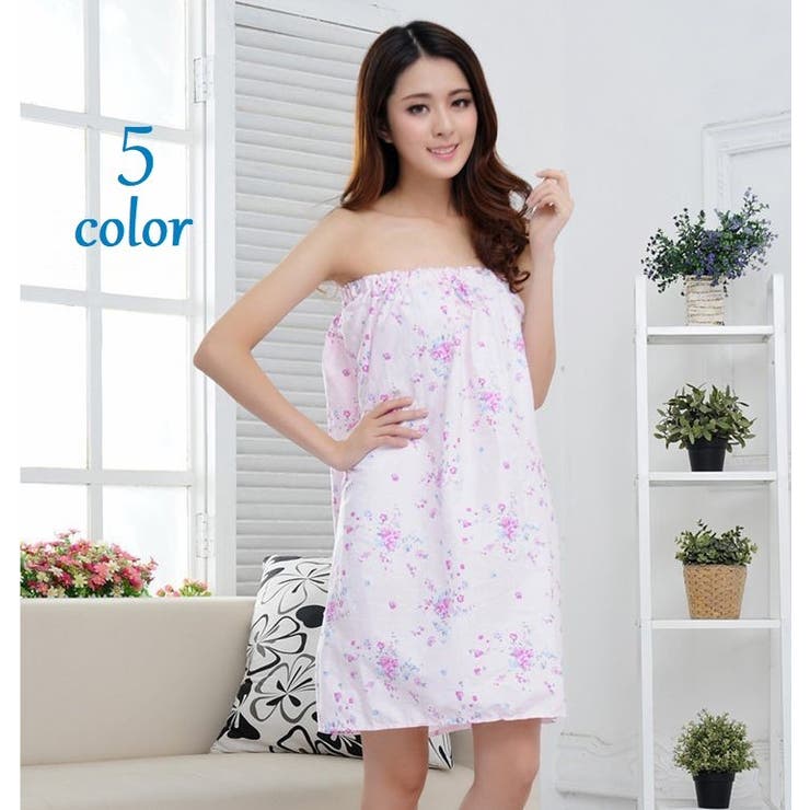 バスローブ エステガウン ボディタオル | PlusNao | 詳細画像1 