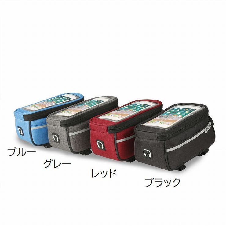 自転車用スマホホルダー チューブバッグ フレームバッグ | PlusNao | 詳細画像15 