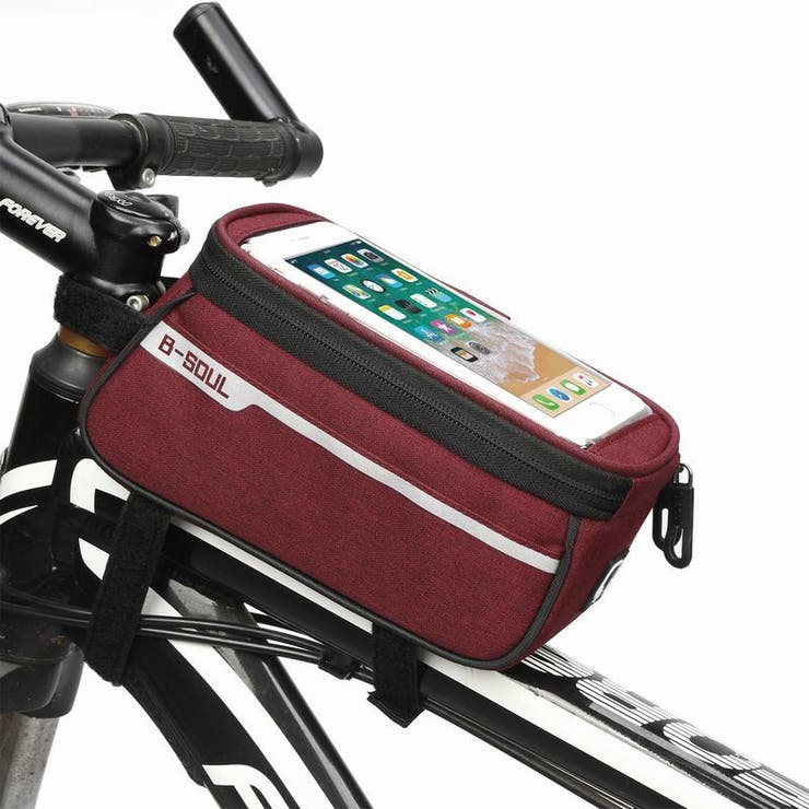 自転車用スマホホルダー チューブバッグ フレームバッグ | PlusNao | 詳細画像2 