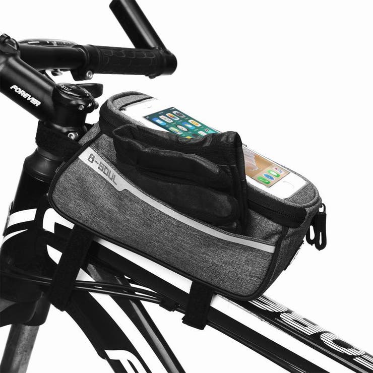 自転車用スマホホルダー チューブバッグ フレームバッグ | PlusNao | 詳細画像5 