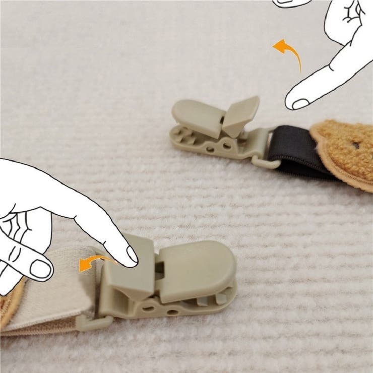 サロペットクリップ キッズ ベビー | PlusNao | 詳細画像12 