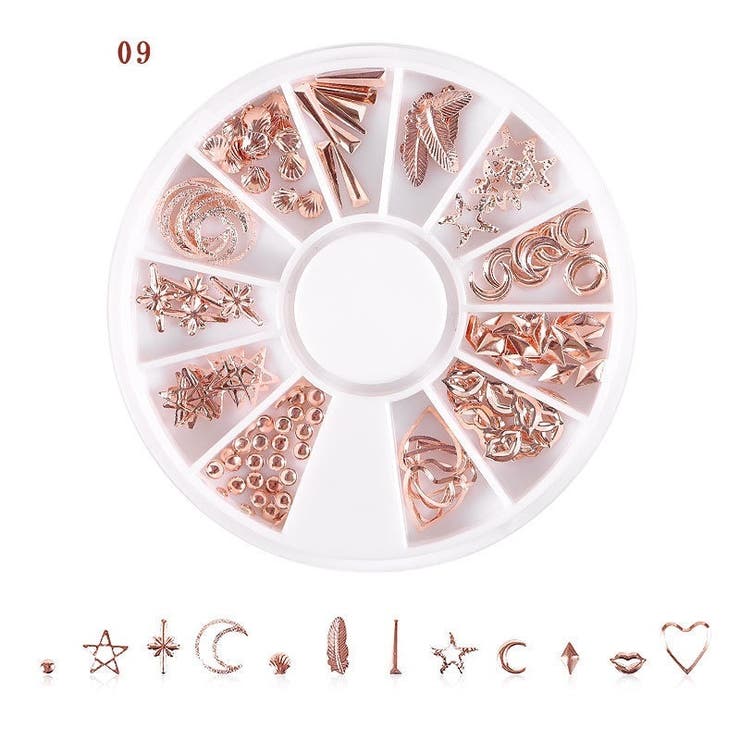 ネイルパーツ ケース付き ネイルアート用品 | PlusNao | 詳細画像15 