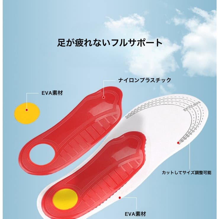 アーチサポートインソール 中敷き レディース | PlusNao | 詳細画像8 