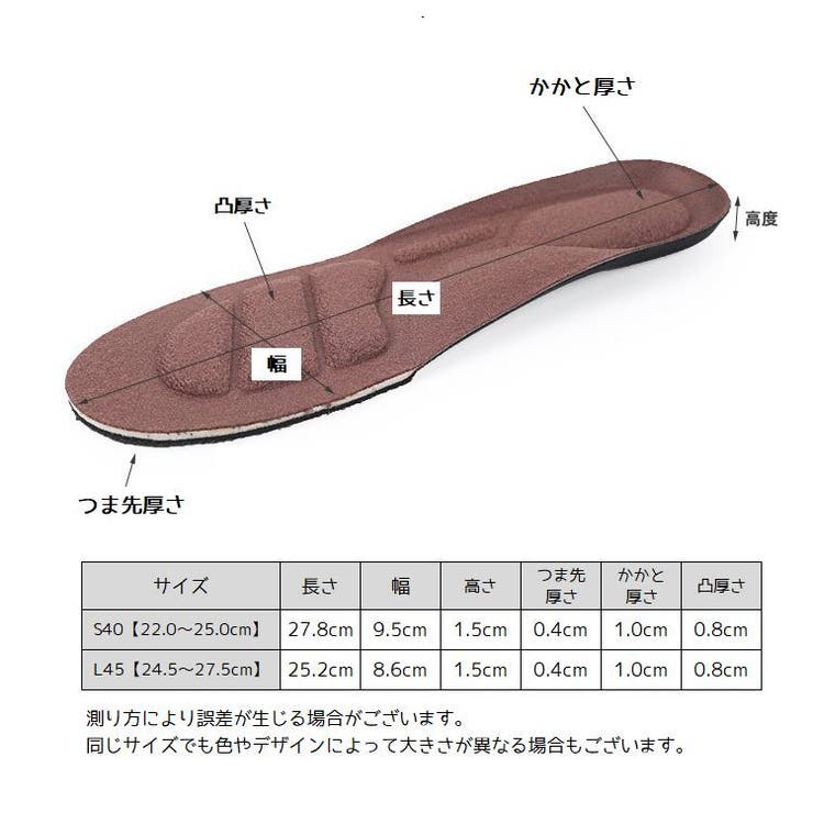 インソール 男性 女性 | PlusNao | 詳細画像9 