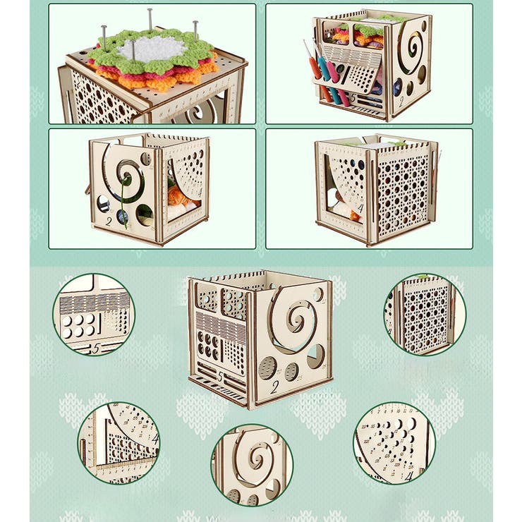 編み物ボックス ニットボウル 編み糸ボウル | PlusNao | 詳細画像3 