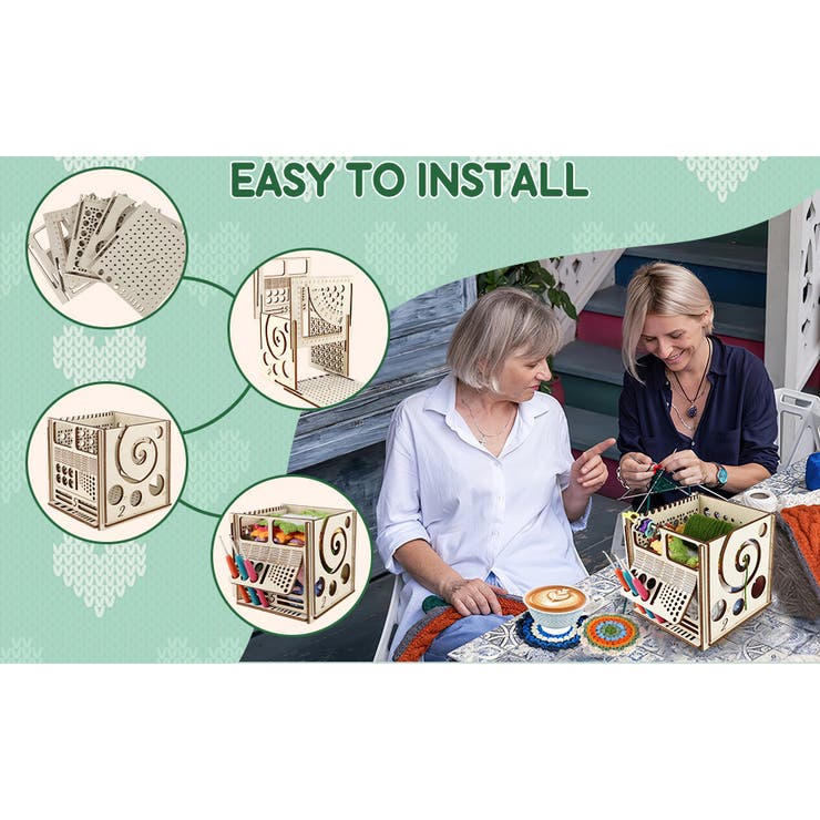 編み物ボックス ニットボウル 編み糸ボウル | PlusNao | 詳細画像4 