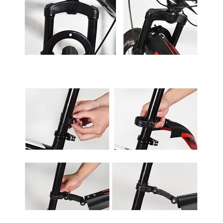自転車フェンダー マッドガード 泥除け | PlusNao | 詳細画像2 
