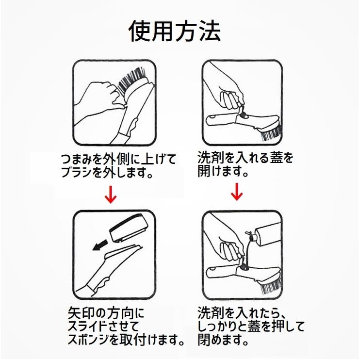 キッチンブラシ スポンジ セット | PlusNao | 詳細画像13 