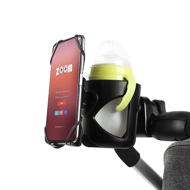 ベビーカー用ドリンクホルダー スマホホルダー ボトルホルダー | PlusNao | 詳細画像5 