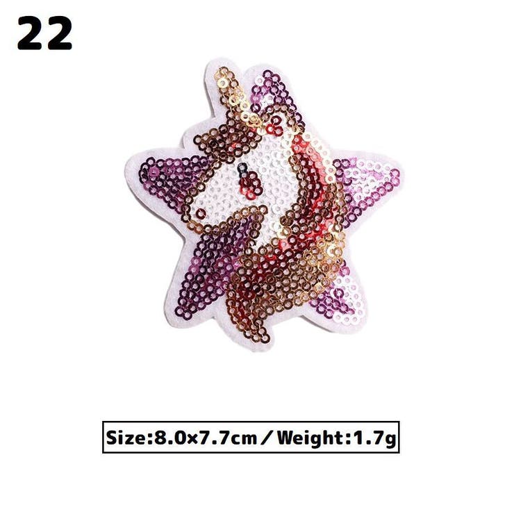 刺繍ワッペン アップリケ パッチ | PlusNao | 詳細画像16 
