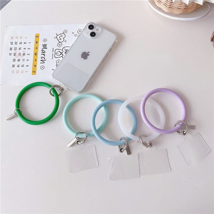 スマホリストストラップ スマホ用品 太め | PlusNao | 詳細画像6 