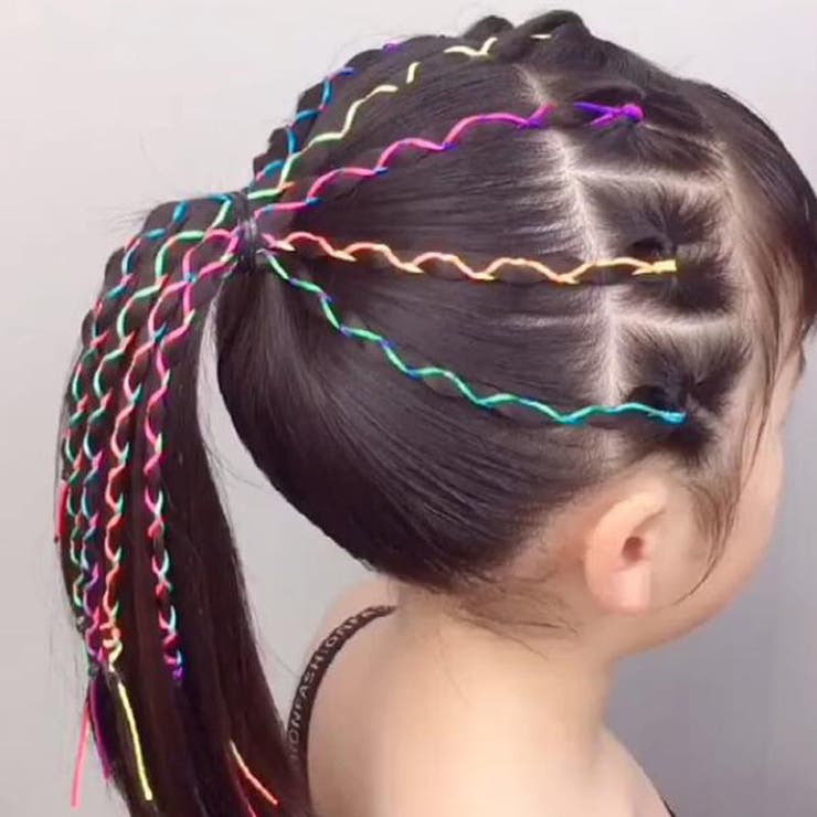 編み込みリボン ヘアリボン 10本セット | PlusNao | 詳細画像4 