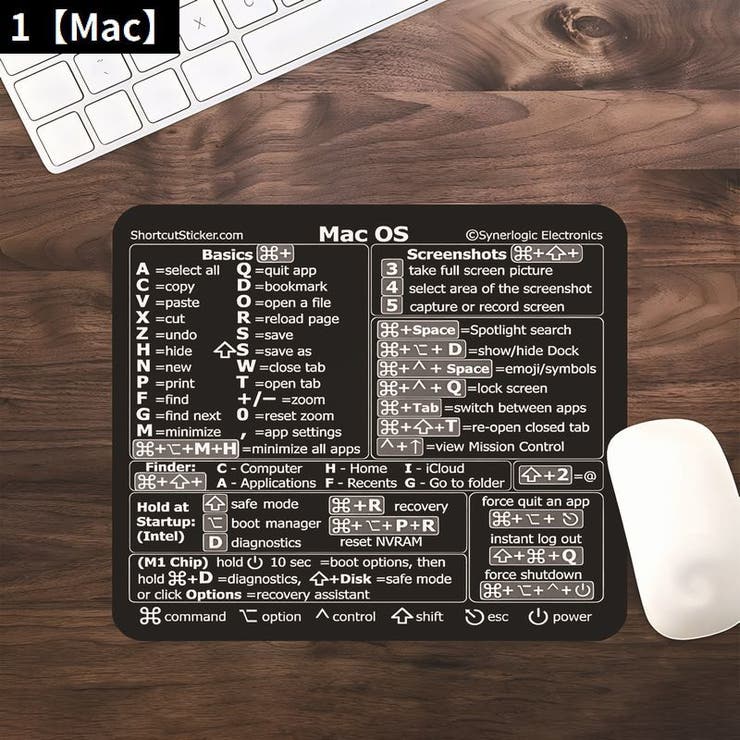 マウスパッド ショートカットキー Mac | PlusNao | 詳細画像8 