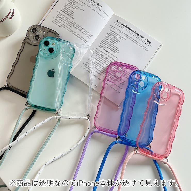 iPhoneケース iPhoneカバー ストラップ付き | PlusNao | 詳細画像9 
