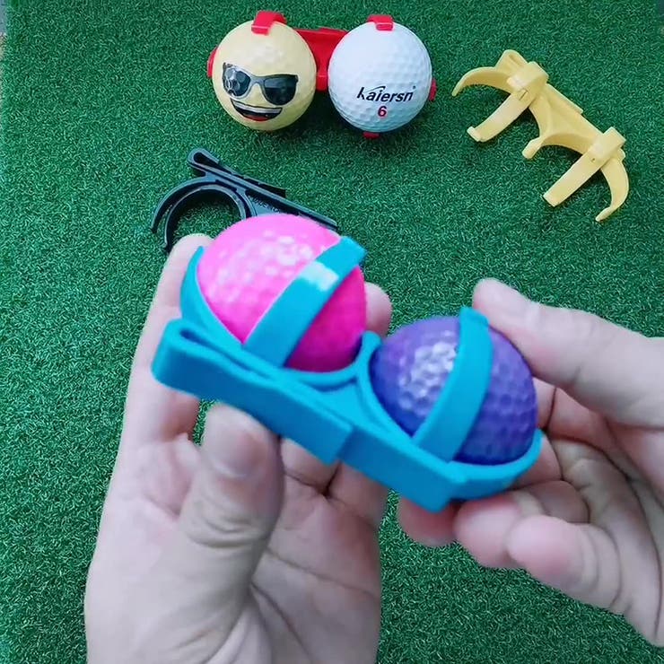 ゴルフボールホルダー ゴルフクリップ ボールクリップ | PlusNao | 詳細画像2 