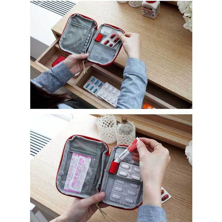 応急手当用品 メディカルポーチ 薬ポーチ | PlusNao | 詳細画像12 