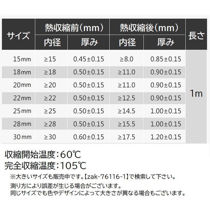 熱収縮ラバーグリップ チューブ 滑り止め | PlusNao | 詳細画像13 