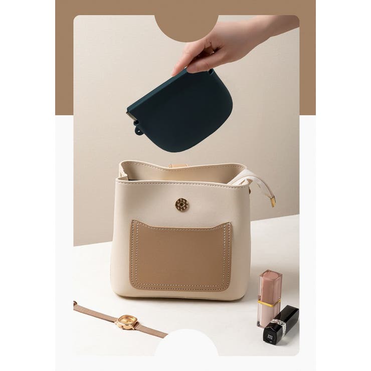 化粧ポーチ メイクポーチ コスメポーチ | PlusNao | 詳細画像5 