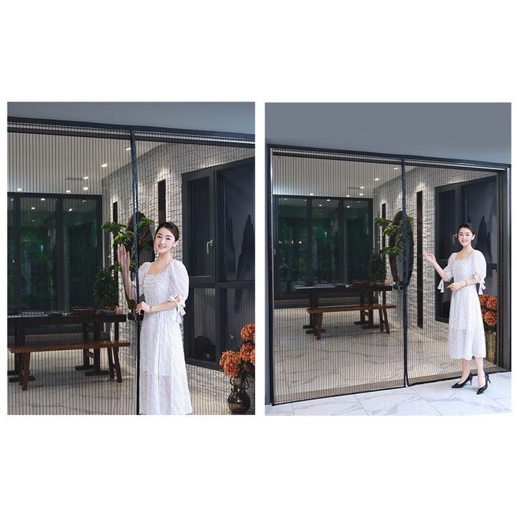 玄関網戸 カーテン網戸 アミ戸カーテン | PlusNao | 詳細画像10 