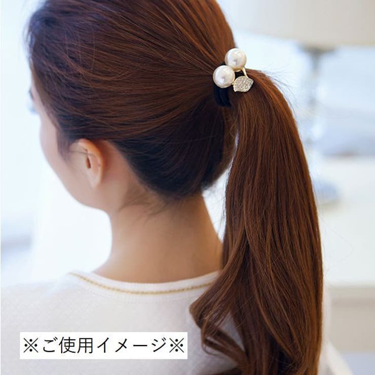 ヘアゴム ヘアアクセサリー サクランボ | PlusNao | 詳細画像2 