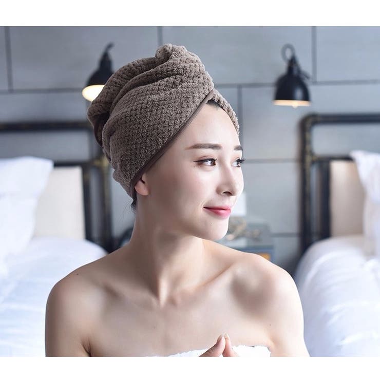 タオルキャップ ヘアキャップ ヘアタオル | PlusNao | 詳細画像6 