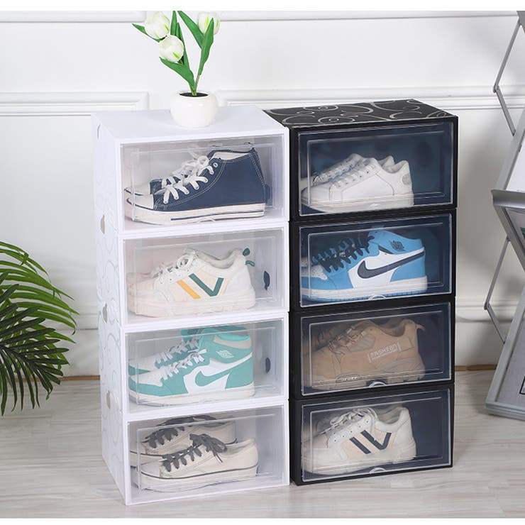 シューズボックス シューズケース 靴箱 | PlusNao | 詳細画像3 