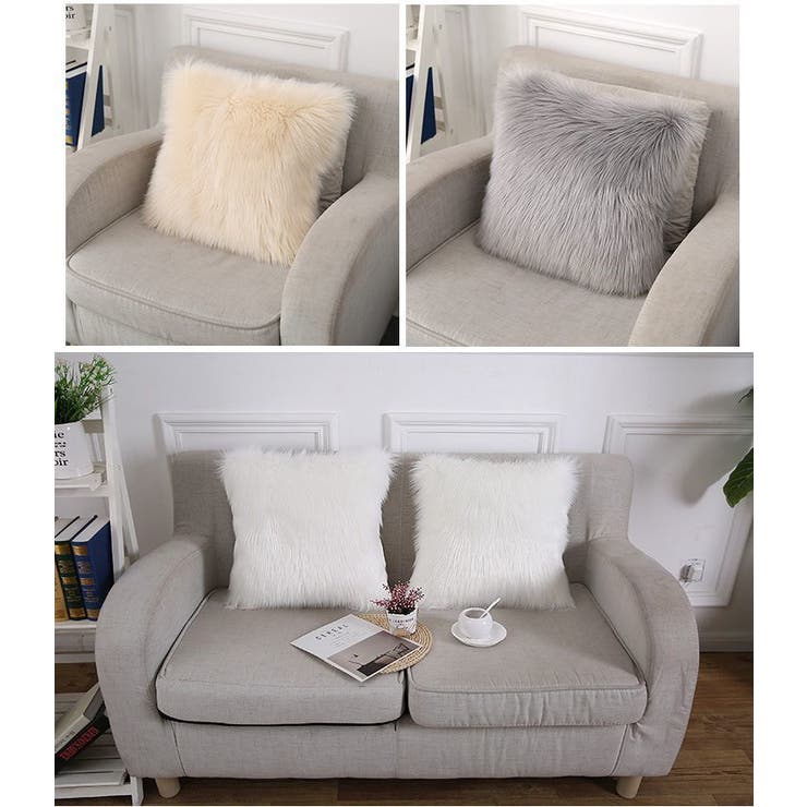 クッションカバー クッション用カバー 45×45cm | PlusNao | 詳細画像4 