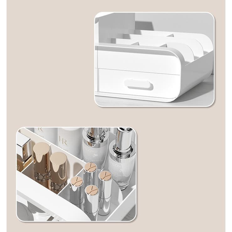 メイクボックス コスメボックス メイク道具収納ケース | PlusNao | 詳細画像12 