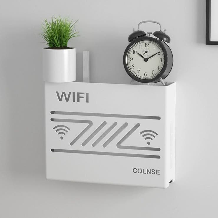 WiFiルーター収納ボックス ケース ラック | PlusNao | 詳細画像2 