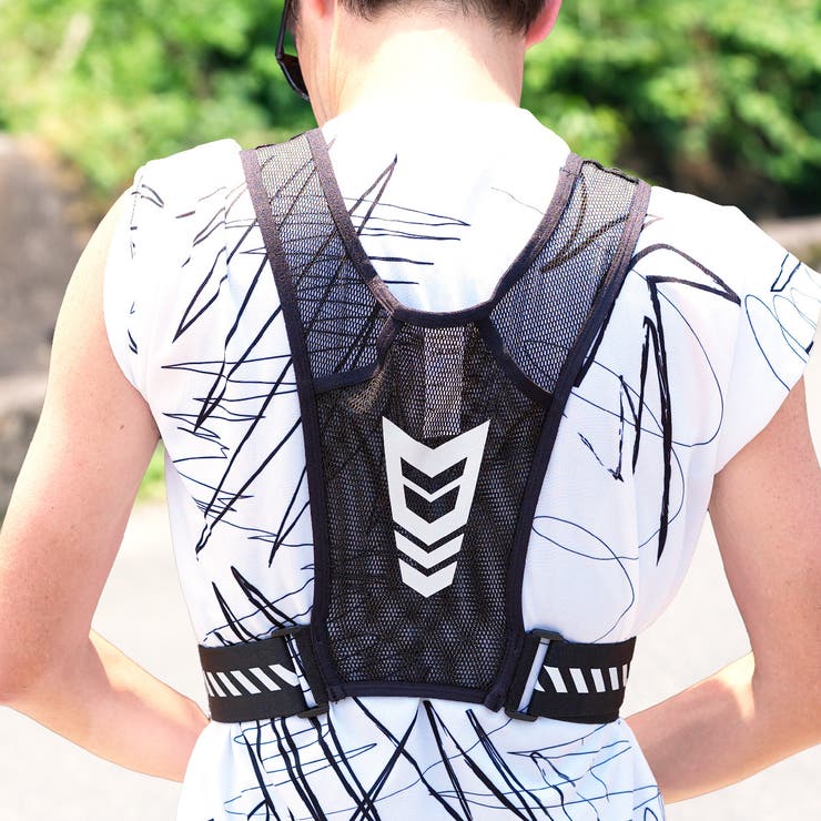 ランニグポーチ ランニングベスト チェストバッグ | PlusNao | 詳細画像14 