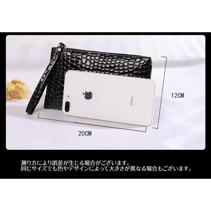 ポーチ セカンドバッグ ループ付き | PlusNao | 詳細画像18 
