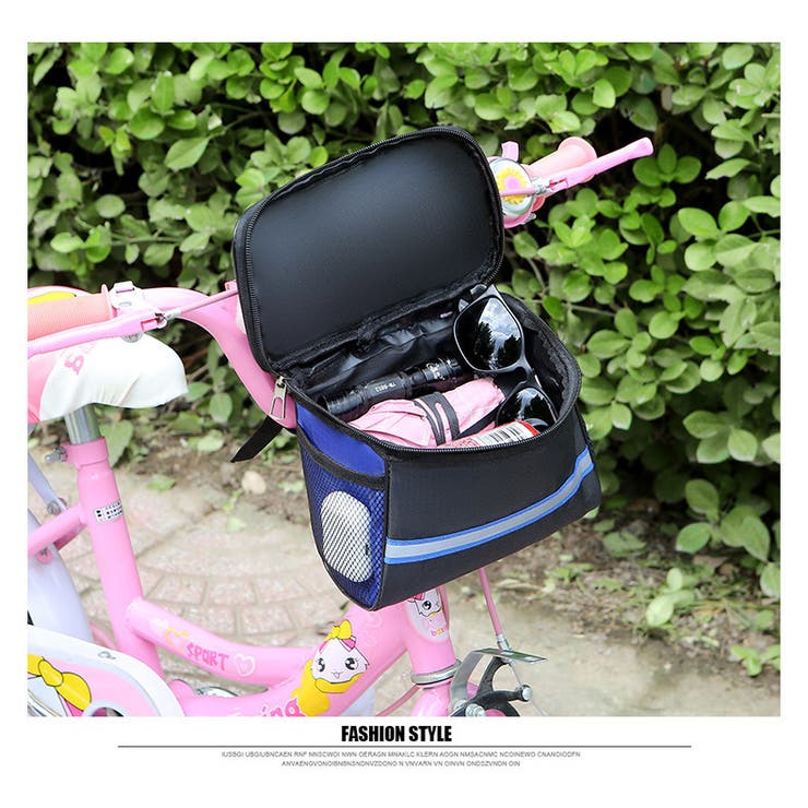 自転車用フロントバッグ 自転車用品 四角形 | PlusNao | 詳細画像3 