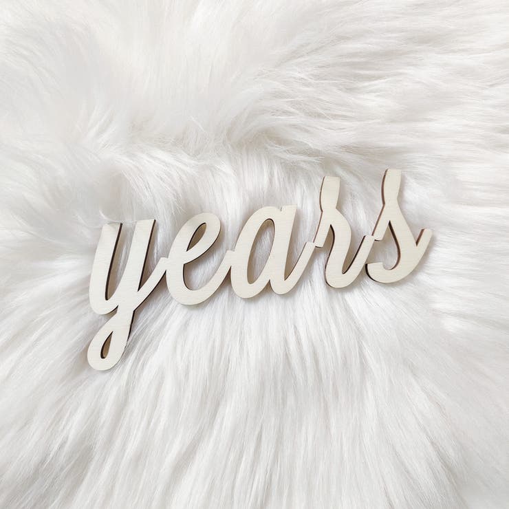 レターバナー 木製 アニバーサリー | PlusNao | 詳細画像3 