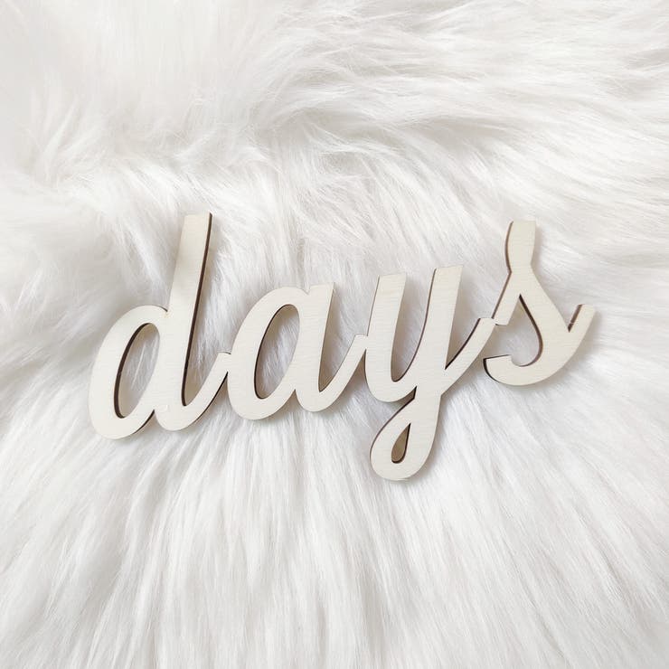 レターバナー 木製 アニバーサリー | PlusNao | 詳細画像8 