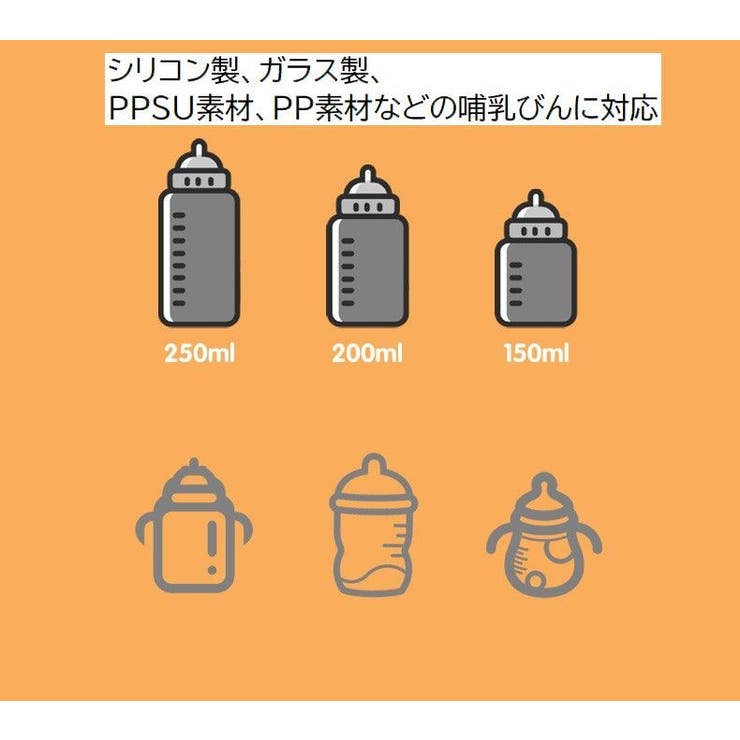 哺乳びんホルダー 哺乳瓶ウォーマー ミルクウォーマー | PlusNao | 詳細画像6 